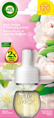 BENC AIR WICK ELEKTRIC ZAPAS 19ml PEONIA I JAŚMIN