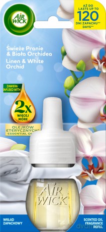 BENC AIR WICK ELEKTRIC ZAPAS 19ml ŚWI. PRANIE ORCH