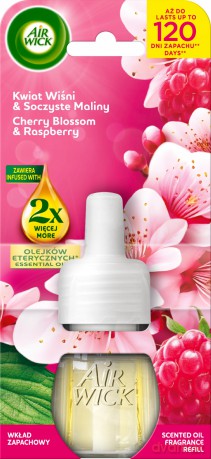 BENC AIR WICK ELEKTRIC ZAPAS 19ml WIŚNIA MALINA