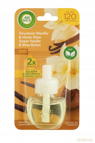 BENC AIR WICK ELEKTRIC ZAPAS 19ml ZMYSŁO. WANILIA
