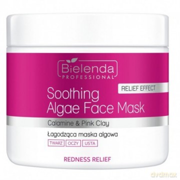 BIELENDA PROFESSIONAL Redness Relief Łagodząca maska algowa do twarzy 160 g