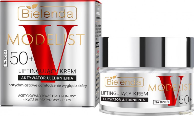 BIELENDA V-MODELIST Liftingujący krem - aktywator ujędrnienia 50+ na dzień 50 ml