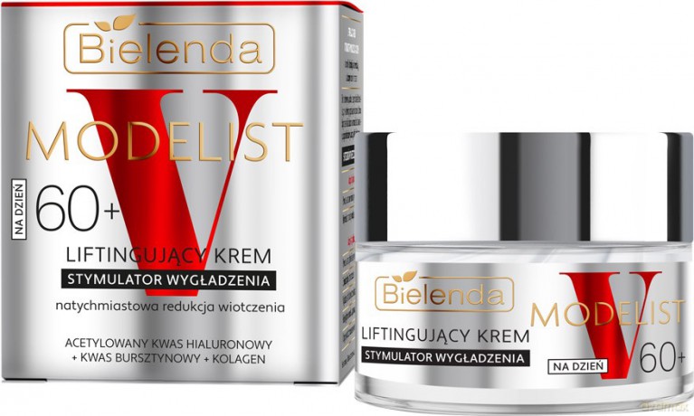 BIELENDA V-MODELIST Liftingujący krem - stymulator wygładzenia 60+ na dzień 50 ml