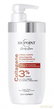 BIOPOINT Krem d/ciała nawadn.z 3% collagenem