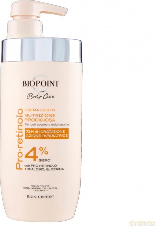 BIOPOINT Krem d/ciała nawilż. z 4% retinolem
