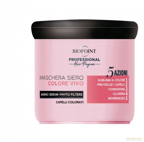 BIOPOINT Maska wzmacniająca d/wł. farbowanych