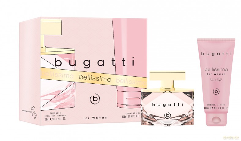 BUGATTI Zestaw prezentowy damski Bellissima (woda perfumowana 60ml + żel pod prysznic 100ml)