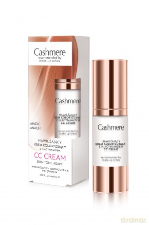 CASHMERE CC Nawilżający Krem koloryzujący z niacynamidem Magic Match