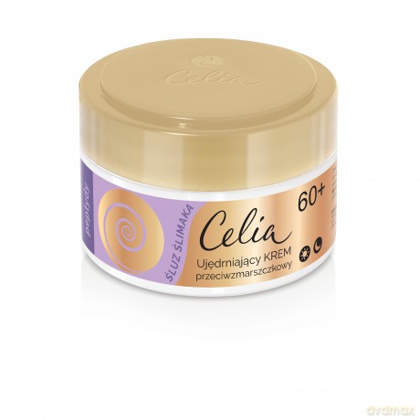 CELIA Śluz Ślimaka 60+ Ujędrniający krem przeciwzmarszczkowy z peptydami 50 ml