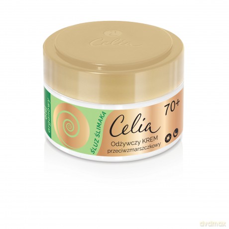 CELIA Śluz Ślimaka 70+ Odżywczy krem przeciwzmarszczkowy z olejem arganowym 50 ml