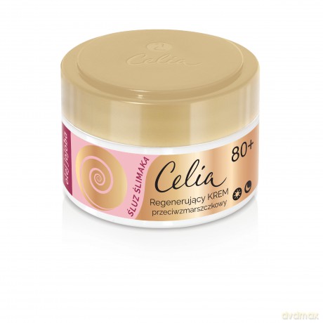 CELIA Śluz Ślimaka Regenerujący krem przeciwzmarszczkowy z olejem jojoba 80+