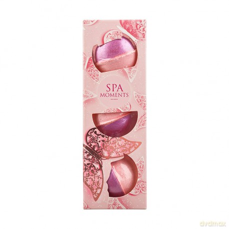 CHLAPU CHLAP Spa Moments Zestaw kul do kąpieli o zapachu Słodkiej Pianki 3 x 80 g