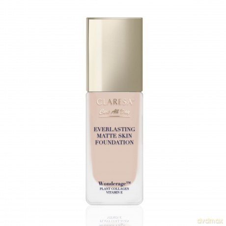 CLARESA Care All Day Everlasting Matte Skin Foundation Podkład matująco-wygładzający 04 Natural 32 ml
