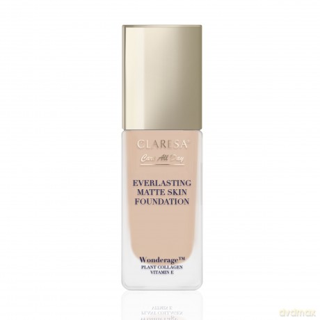 CLARESA Care All Day Everlasting Matte Skin Foundation Podkład matująco-wygładzający 05 Sand 32 ml