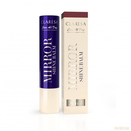 CLARESA Care All Day Mirror Shine Balm Błyszczyk w sztyfcie 2w1 Mad Hatter 3 g
