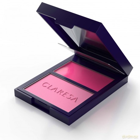 CLARESA Palette Creamy & Pressed Blush Kremowo-pudrowa paleta do konturowania Róż 01 Awesome Blossom 8,5 g
