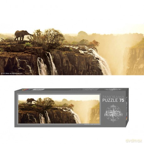 HEYE 75 EL. Słoń przy wodospadzie [PUZZLE]