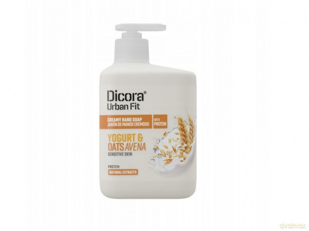 DICORA Urban Fit Mydło do mycia rąk Jogurt i Owies z proteinami 500 ml