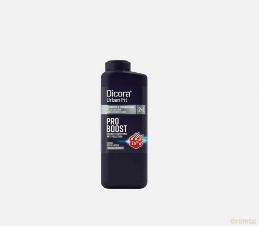DICORA Urban Fit Pro Boost Szampon wzmacniający do włosów 2w1 dla mężczyzn 400 ml