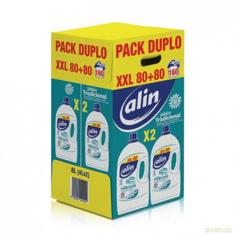 DISI ALIN Płyn do prania Traditional duopack 2x4L&