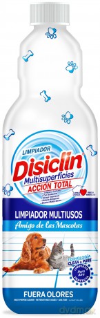 DISICLIN Płyn do powierzchni i podłóg koncentrat perfumowany Mascotas 1000 ml