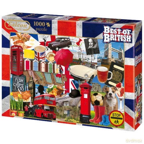 JUMBO 1000 EL. Best of British [PUZZLE]