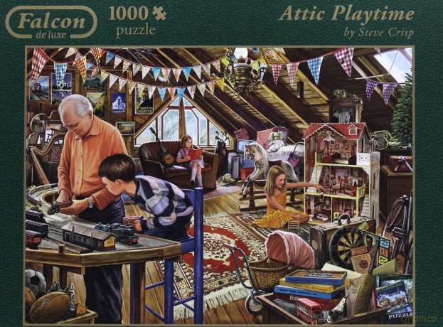 JUMBO 1000 EL. Czas na poddaszu [PUZZLE]