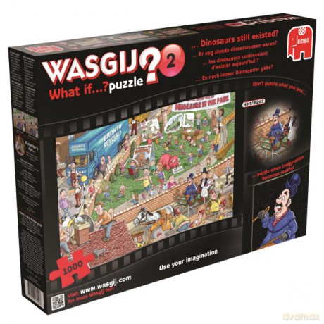 JUMBO 1000 EL. Dinozaury rządzą światem [PUZZLE]