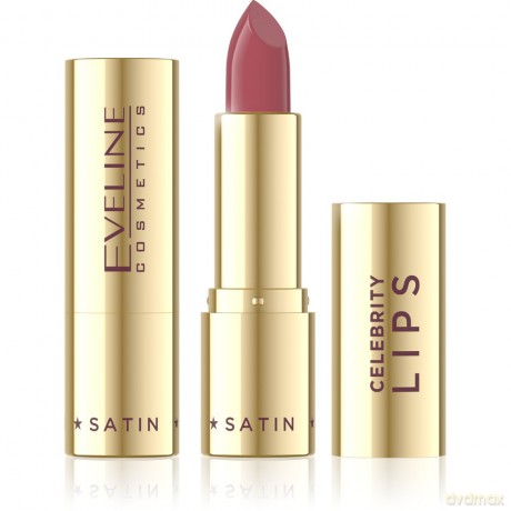EVELINE Celebrity Lips Kremowa pomadka o satynowym wykończeniu nr 478