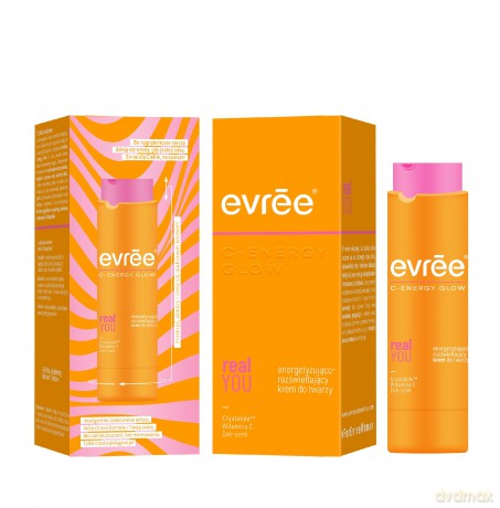 EVREE C-Energy Glow Energetyzująco-rozświetlający krem do twarzy Real You 45 ml