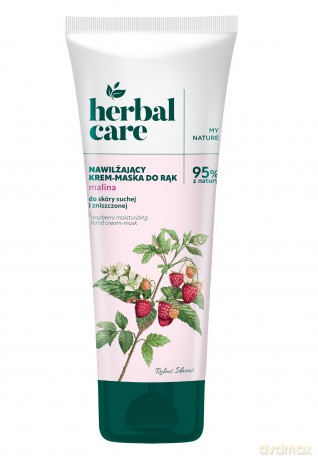 FARMONA Herbal Care Nawilżający krem-maska do rąk Malina 100 ml