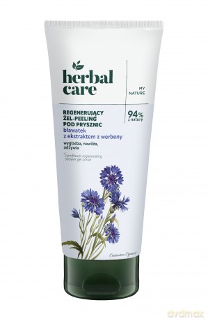 FARMONA Herbal Care Regenerujący żel-peeling pod prysznic Bławatek z ekstraktem z werbeny 200 ml