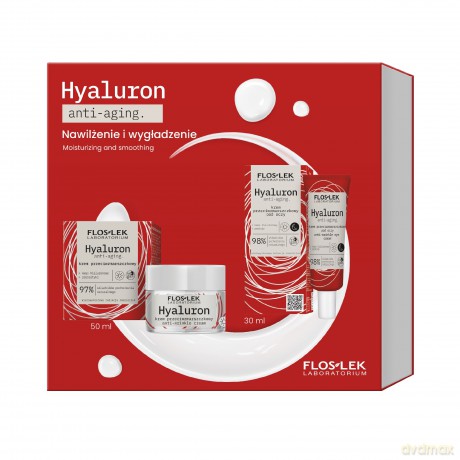 FLOSLEK Zestaw Hyaluron anti-aging Nawilżenie i wygładzenie