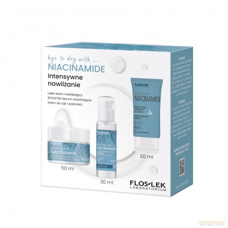 FLOSLEK Zestaw Niacinamide Intensywne nawilżanie