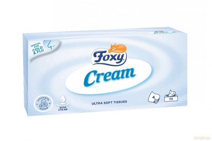 FOXY CHUSTECZKI HIG. KART A`76 CREAM 4-warst &