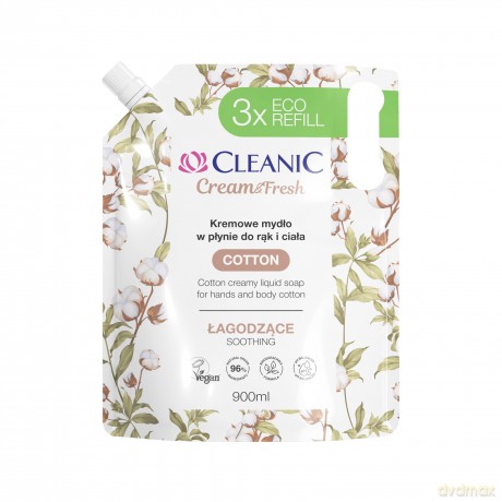 HARPER CLEANIC Mydło do rąk i ciała Cotton 900ml
