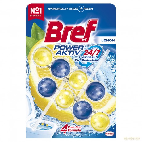 HENKEL BREF WC POWER ACT 2x KULKI LEMON