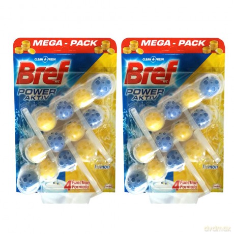 HENKEL BREF WC POWER ACT 3x KULKI LEMON
