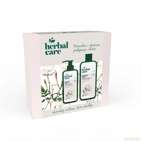 HERBAL CARE Zestaw prezentowy Jaśmin (Szampon do włosów 330ml + Odżywka do włosów 200ml)