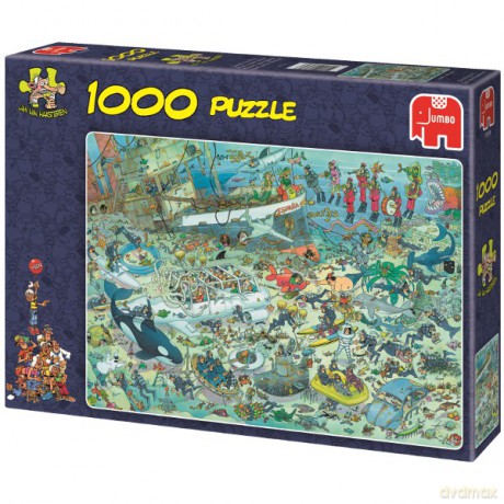 JUMBO 1000 EL. Podwodne Życie [PUZZLE]