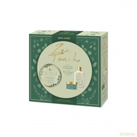 JEAN MARC Zestaw prezentowy damski Zen Touch (Żel pod prysznic 250ml + Krem do ciała 200ml)