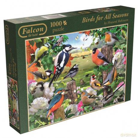JUMBO 1000 EL. Ptaki na wszystkie pory [PUZZLE]