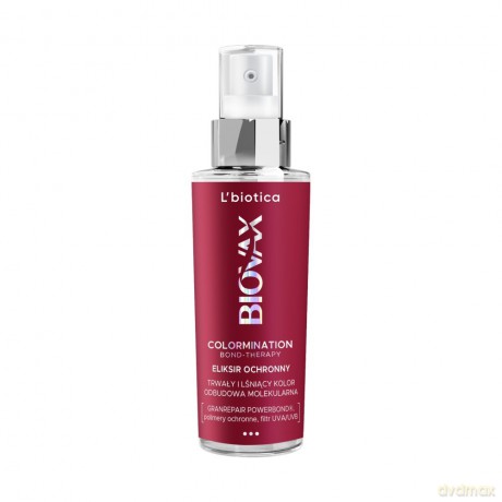 L`BIOTICA Biovax Colormination Bond Therapy Eliksir ochronny do włosów farbowanych 100 ml