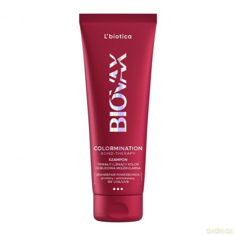 L`BIOTICA Biovax Colormination Bond Therapy Szampon odbudowujący do włosów farbowanych 200 ml