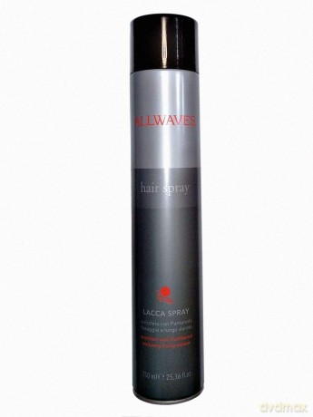 Lakier do włosów ALLWAVES z pantenolem 750ml
