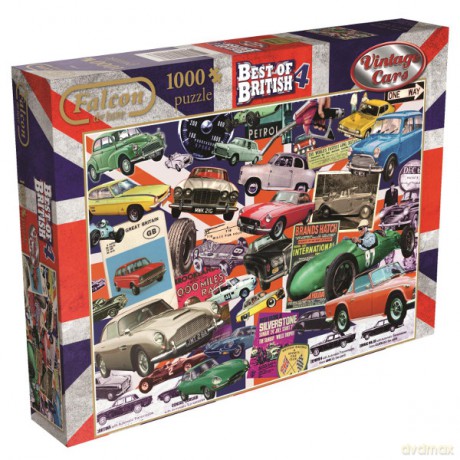 JUMBO 1000 EL. Samochody zabytkowe [PUZZLE]