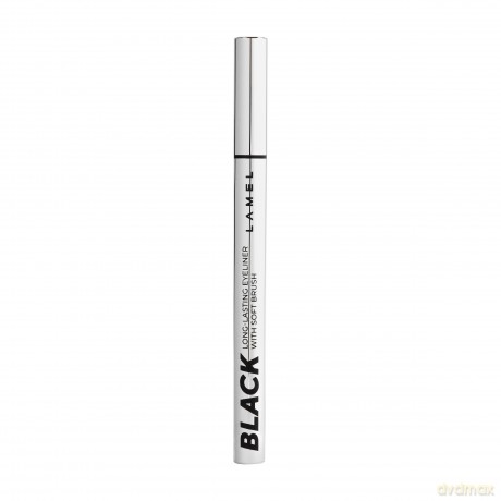 LAMEL Eyeliner z miękkim pędzelkiem Black 01