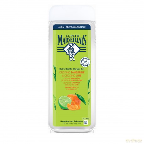 LE PETIT MARSELLAIS Żel pod prysznic Mandarynka i Limonka 400 ml