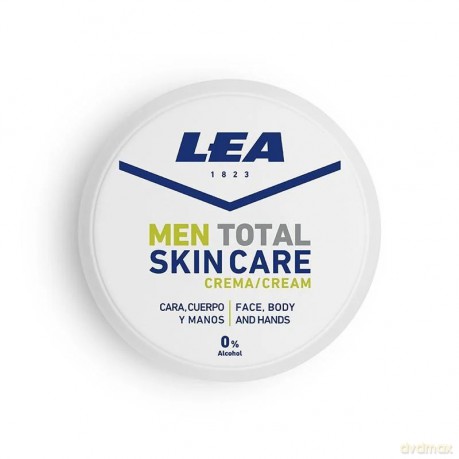 LEA Total Care Krem nawilżający męski do twarzy, ciała i rąk 100 ml