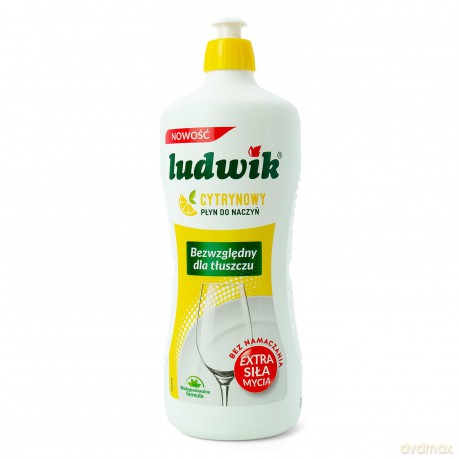 LUDWIK PŁYN D/N 900ML CYTRYNOWY